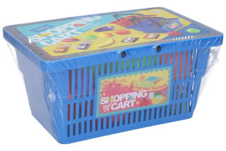 Potraviny v košíku 24,5 x 16,5 x 12 cm