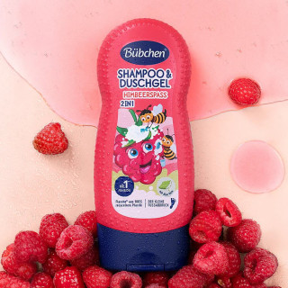 Šampon a sprchový gel sensitiv MALINA 230 ml Bübchen Kids