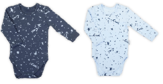 Kojenecké body s dlouhým rukávem Nicol Max