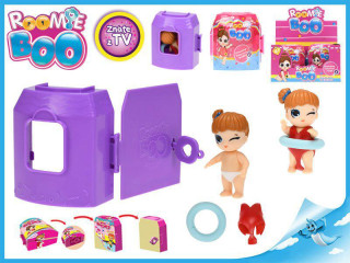 Roomie Boo Surprise panenka + šaty s doplňky v domečku