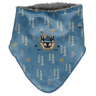 Zimní nákrčník wellsoft na suchý zip Sobík modrá RDX