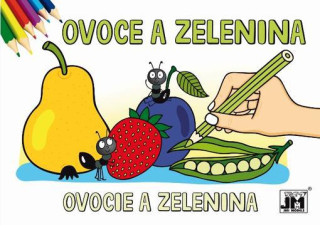 Omalovánky A5 - Ovoce a zelenina