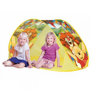 Plážový stan Medvídek Pú samoskládací