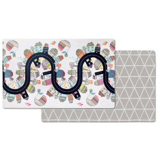 Podložka na hraní oboustranná - Vibrant Village 0 m+ 218 x 132 cm