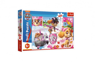 Puzzle Paw Patrol/Tlapková patrola Skye v akci 100 dílků.