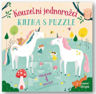 Kouzelní jednorožci Kniha s puzzle