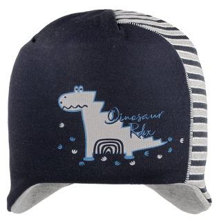 Chlapecká čepice na uši Dinosaurus RDX