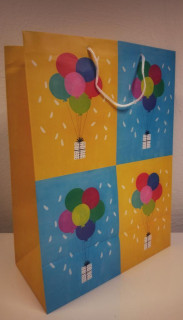Dárková taška Extra velká Balónky 56 x 40 cm Albi