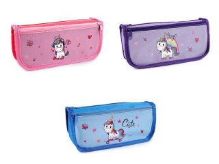 Pouzdro/penál jednorožec 21,5x9 cm