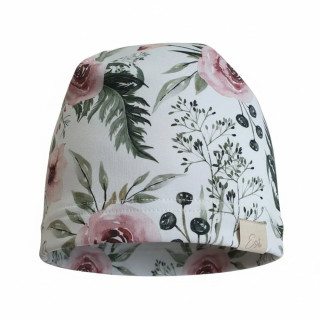 Jarní čepice Arya bílá Esito