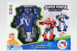 Stavebnice robot s vrtačkou