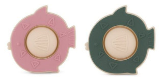 Hračka silikonová Fish Fiona 6 m+ Petite&Mars