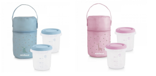 Termoizolační pouzdro + kelímky na jídlo 2 ks