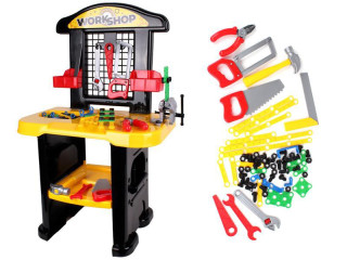 Pracovní stůl s nářadím 61 ks