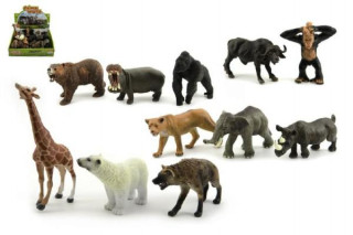 Zvířátka safari ZOO plast 10cm