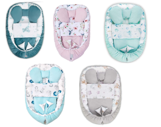 Hnízdečko s peřinkou pro miminko Velvet Belisima