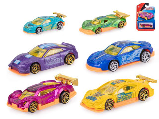 Auto závodní 8 cm kov volný chod