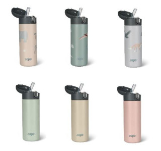 Termoska na tekutiny s brčkem 400 ml Zopa
