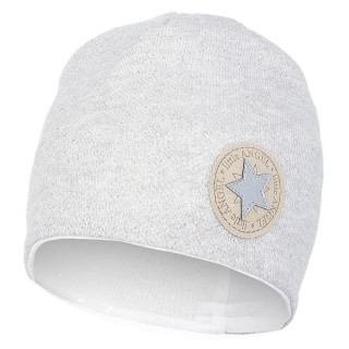 Čepice podšitá LESK Outlast® Šedý melír lesk/bílá