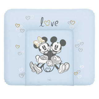 Podložka přebalovací měkká na komodu 85x72 cm Disney Minnie & Mickey Blue Ceba