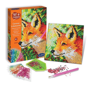 Diamantové plátno Liška Sentosphere