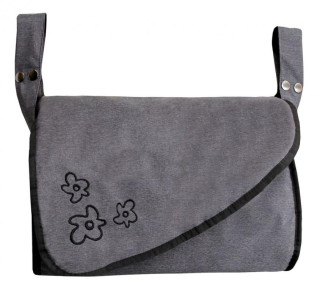 Taška Kate Soft šedá žíhaná