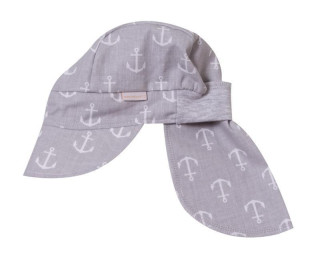 Čepice Pirát kšilt Kotva Šedá MKCool