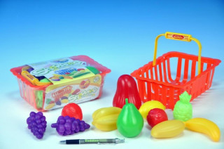 Nákupní košík ovoce/zelenina plast 22cm