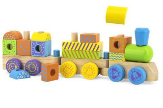 Dřevěný vláček Viga