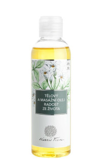 Tělový a masážní olej Radost ze života 200 ml Nobilis Tilia