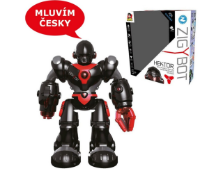 Robot Hektor rapující robot mluví česky 35 cm