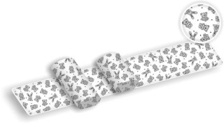 Polohovací válečky BÍLÉ+ZVÍŘÁTKA