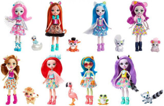 Enchantimals panenka a zvířátko FNH22 Mattel