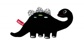 Dinosaurus šustící kontrastní hračka, smyslová hračka