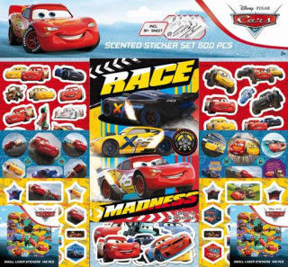 Samolepky s vůní 500 ks - Auta