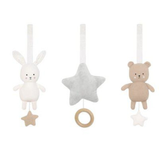 Hračky na hrazdičku Teddy & Bunny Jabadabado