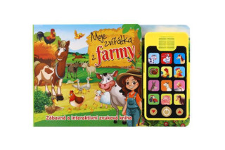 Zvuková knížka Moje zvírátka z farmy s mobilem na baterie