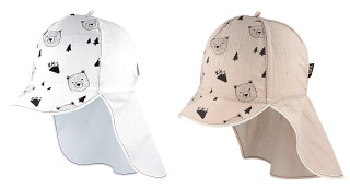 Chlapecká letní kšiltovka s plachetkou Méďa RDX