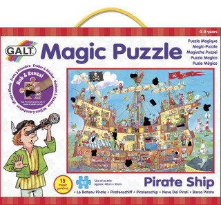 Magické puzzle – pirátská loď 2