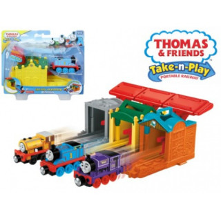 Fisher Price Mašinka Tomáš Take-n-Play Startovací depa