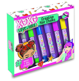 Křídy na vlasy XOXO