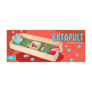 Katapult - Dřevěná stolní hra Albi