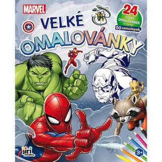 Velké omalovánky Marvel 