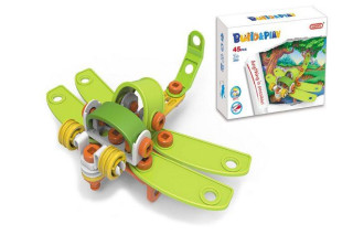 Stavebnice hmyz vážka šroubovací 45dílků