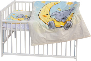 Dětská postýlka s kompletní výbavou Scarlett 120 x 60 cm - Mimas