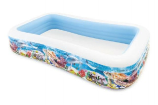 Bazén obdélník mořský svět nafukovací 305x183x56cm Intex