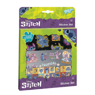 Stitch dárkový box se samolepkami Totum