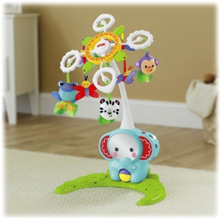 Fisher Price kolotoč do postýlky s podstavcem