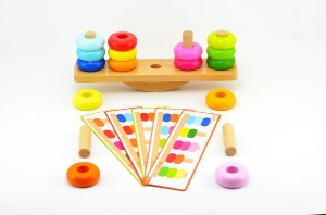 Skládačka dřevo balanční 