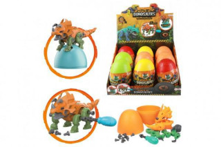 Vejce dinosaurus s překvapením - šroubovací stavebnice